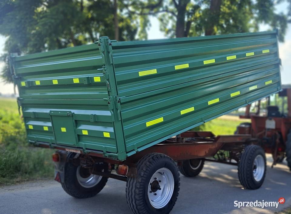 Przyczepa wywrotka 3 stronna Reisch RD80 8 ton Sieradz sprzedam