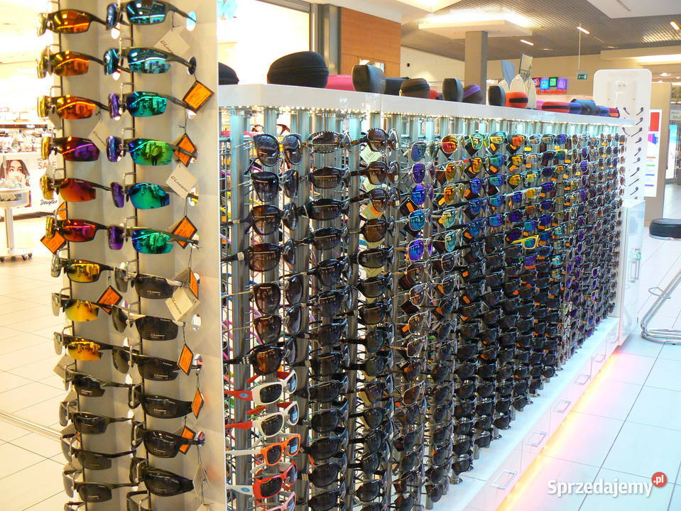 Stoisko handlowe na okulary wyspa Rzeszów