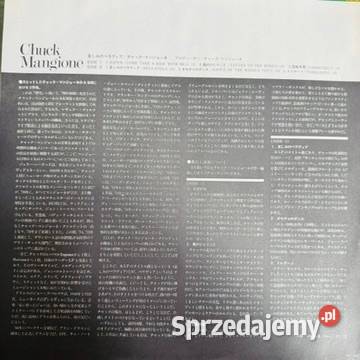 Chuck Mangione Bellavia EXNM Japan Obi LP 1979 Kultura i Rozrywka Kraków sprzedam