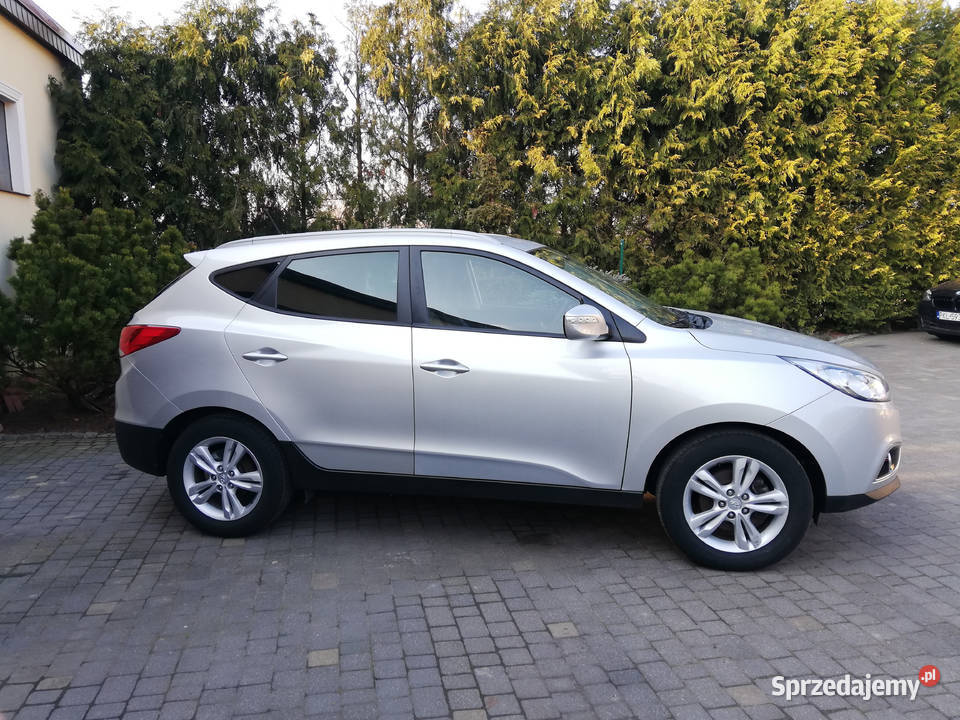 Hyundai ix35 Hak Kamera cofania Bogata wersja przyciemniane szyby Sompolno