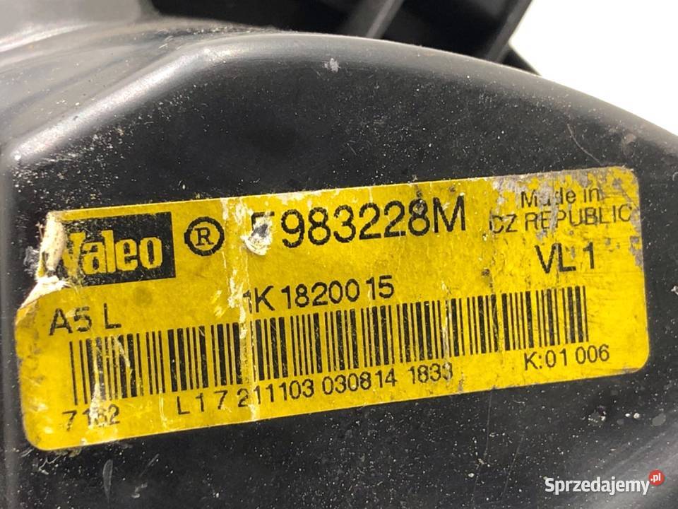 DMUCHAWA NAWIEWU VW GOLF V 1K1820015 WENTYLATOR