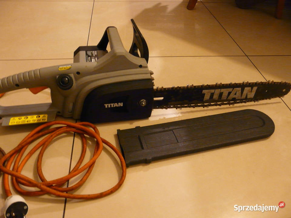 Piła TITAN do drewnadrzewa elektryczna