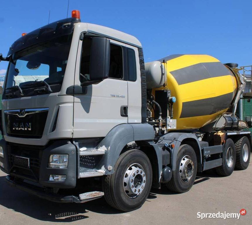 Betoniarka Stetter MAN TGS Rok produkcji 2012 Betonomieszarki Warszawa