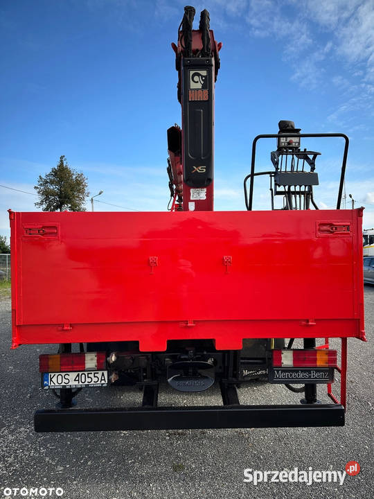 MercedesBenz Axor 1828 skrzyniowy HDS Hiab 387000km Łomża