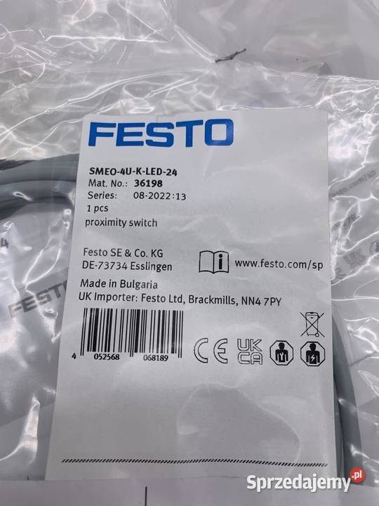 Festo SMEO4UKLED24 36198 Czujnik zbliżeniowy Warszawa
