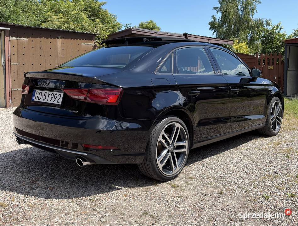 Audi A3 Quattro 20TFSI 300HP immobilizer Gdańsk
