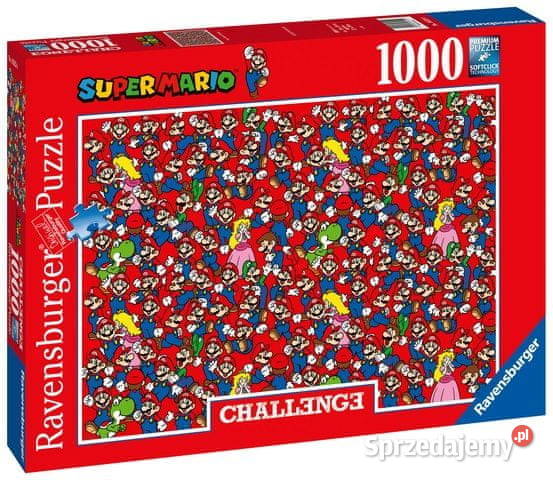 Ravensburger Puzzle Super Mario 1000 elementów Puzzle podlaskie Białystok sprzedam