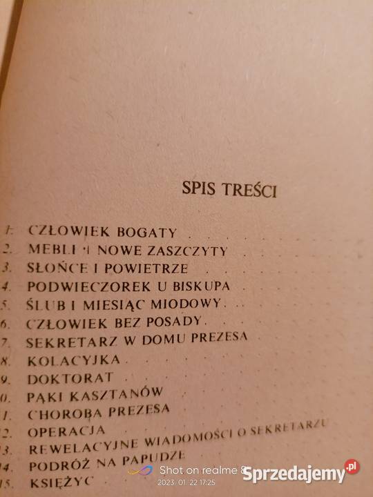 Szaniawski książki Miłość i rzeczy poważne Warszawa