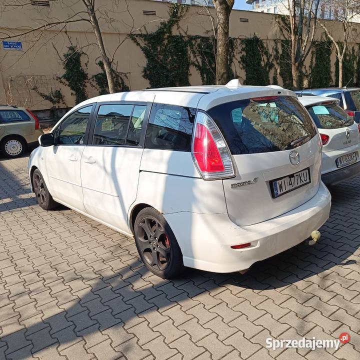 Mazda 5 jeżdżąca 50 100 nieuszkodzony Warszawa