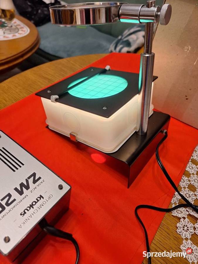 Mikroskop lupa Przeglądarka kolonii bakterii