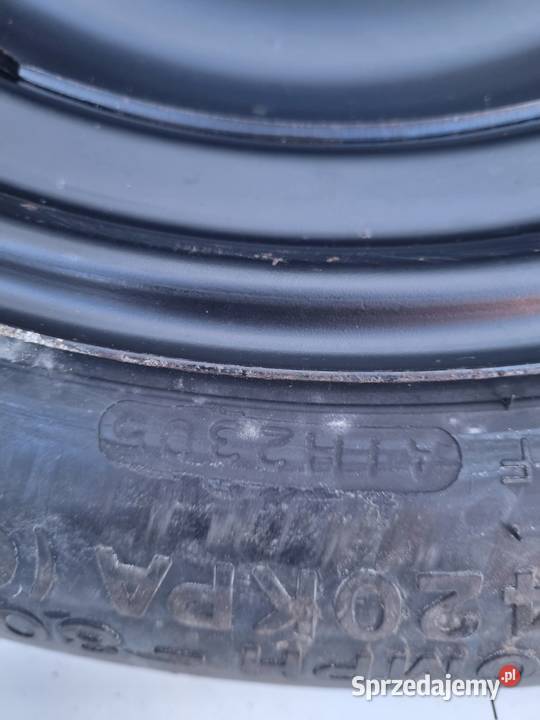 KOŁO ZAPASOWE DOJAZDOWE 12585 R16 FordFocus Mk2 lubelskie