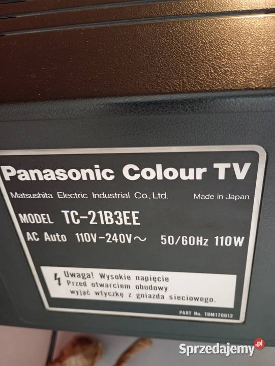 Telewizor 21 Panasonic Panasonic Kraków