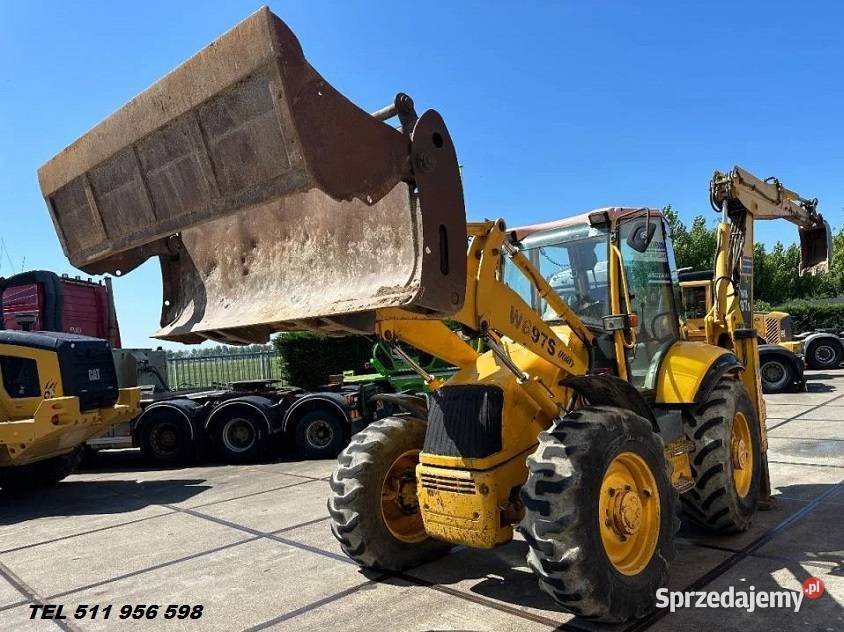 koparko ladowarka Komatsu WB97R 2 4x4 mazowieckie Warszawa