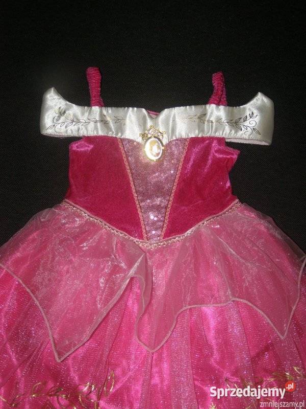 Strój kostium przebranie AURORA ŚPIĄCA KRÓLEWNA Dla Dziecka mazowieckie