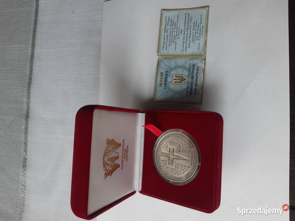 UKRAINA 20 UAH Wielki Głód oksydowana 2007 Potulice