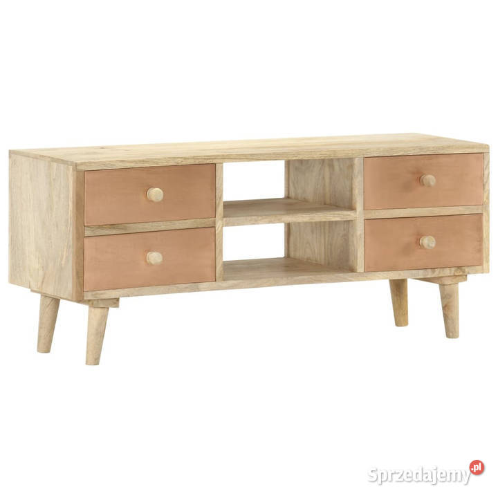 Szafka pod telewizor 110x30x45 lite drewno mango Warszawa