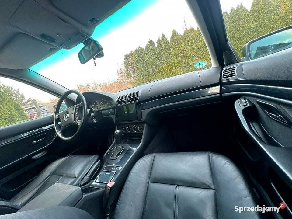 BMW 523 BMW 523i e39 25 170 Skóry Sedan Opłacona kurtyny powietrzne Wrocław