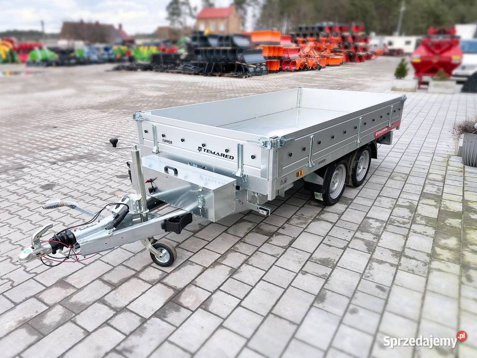 Przyczepa wywrotka TEMARED TIPPER 30152 C S 2700 wielkopolskie Cegielsko