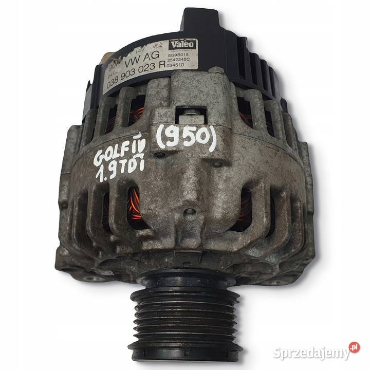 ALTERNATOR VW Golf IV 18 T Valeo 030903023J osobowe Chełm sprzedam