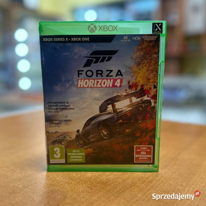 Gra na Xbox One Forza Horizon 4 Gry na konsole Elbląg
