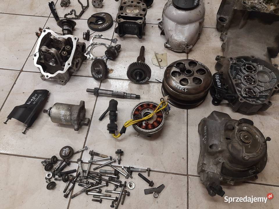 Piaggio beverly 125 silnik części vespa cylinder Jelenia Góra sprzedam