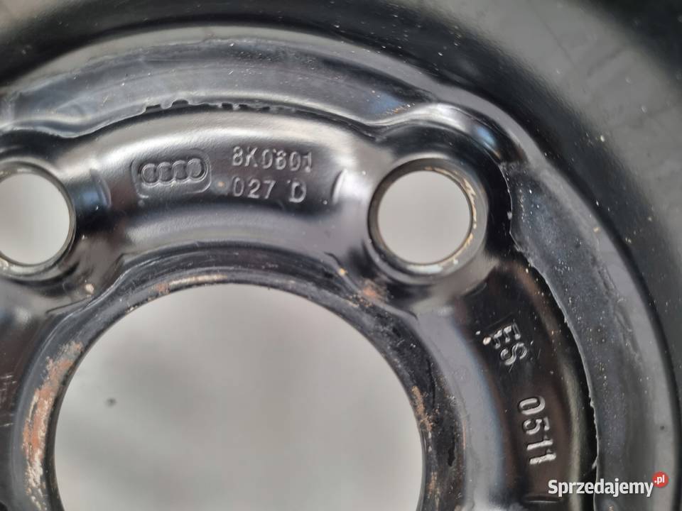 KOŁO DOJAZDOWE Audi A4 B8 A5 8T dojazdówka 12570 Samochodowe Samochodowe Chełm