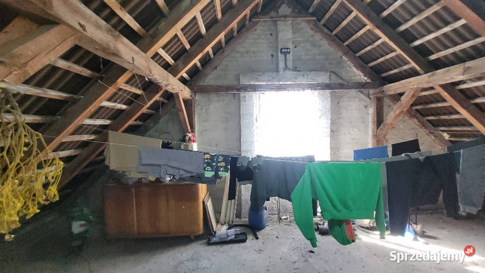 Działka zabudowana domem i budynkiem Spytkówki