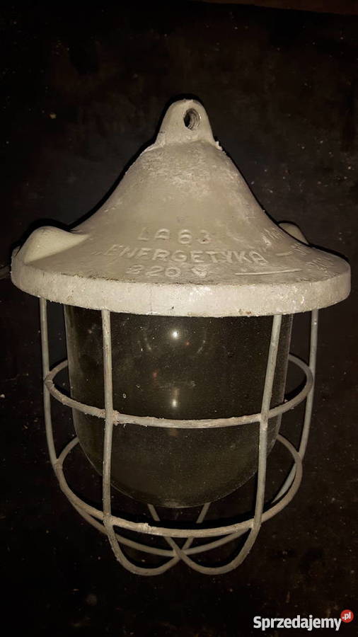 Stare lampy przemysłowe ponad 20 Zielona Góra sprzedam