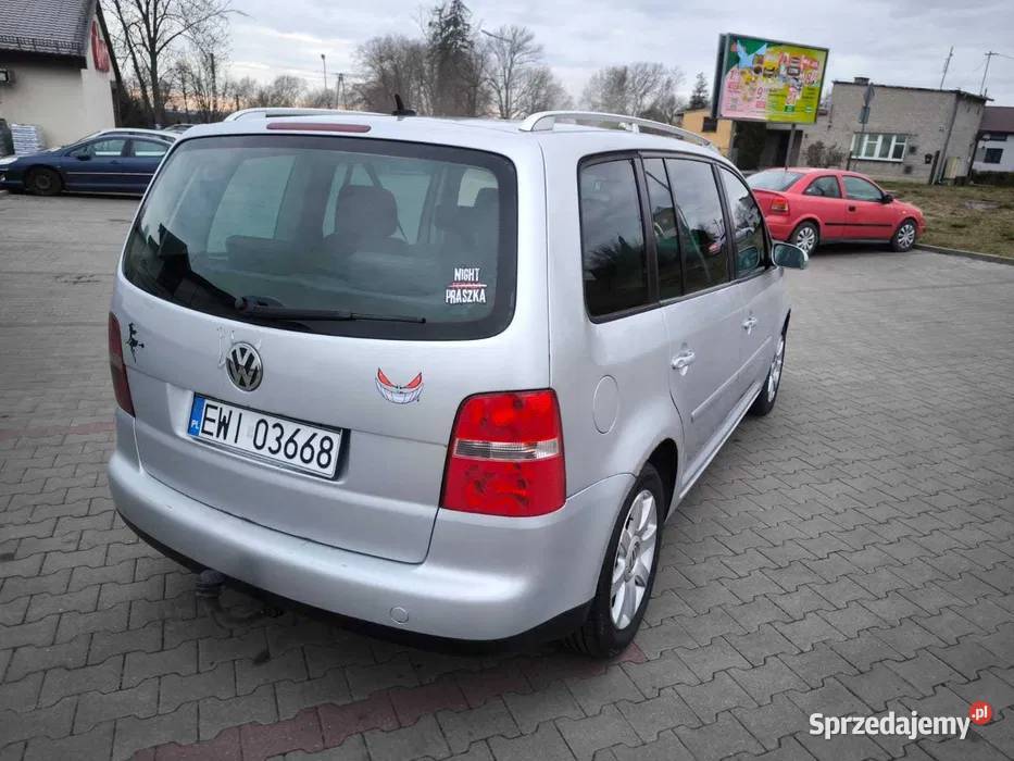 VW TOURAN 20 Diesel Automat 140 7 osób HAK 313000km
