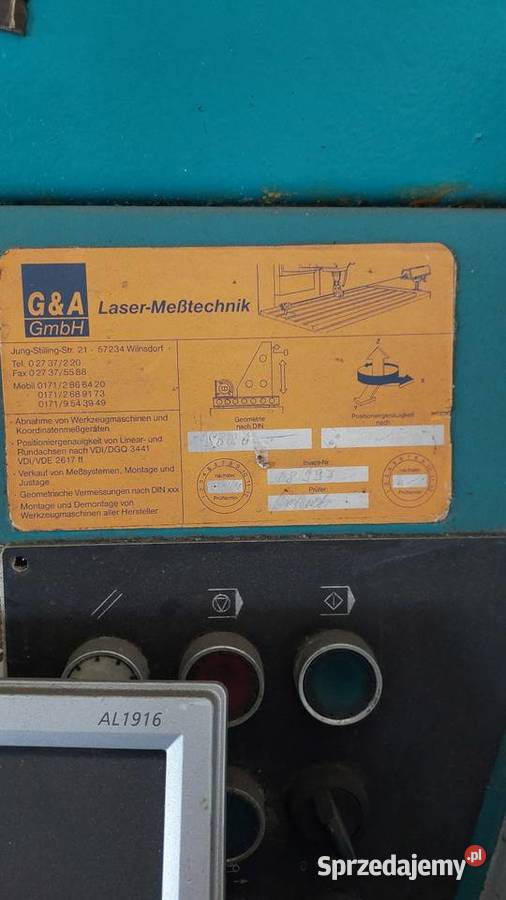 Tokarka boehringer dus 560 baza pod cnc Wągrowiec