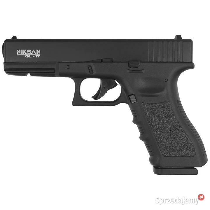 Pistolet wiatrówka Niksan Defence NKS GL17 Black