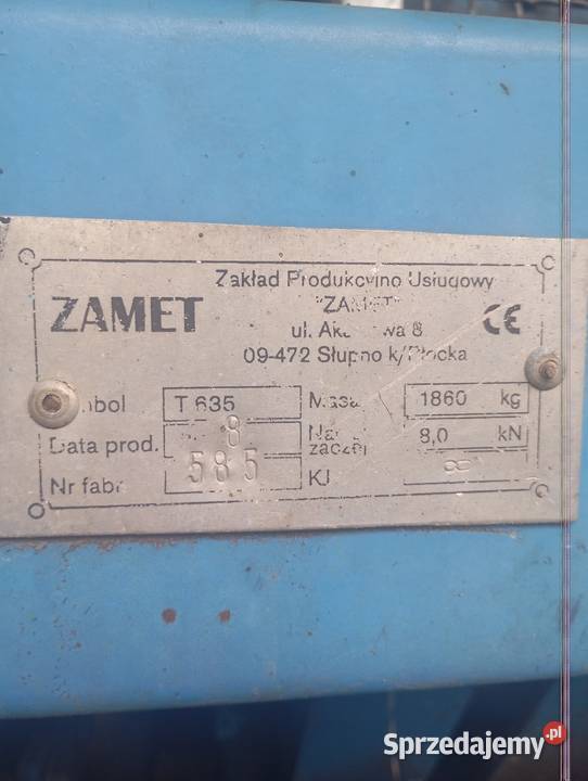 Sprzedam ścinacz zielonek zamet Poddębice
