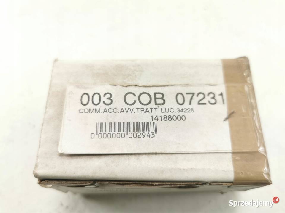 STACYJKA ZAPŁONU COBO 14188000 NAPIĘCIE 12 V KOD sprzedam