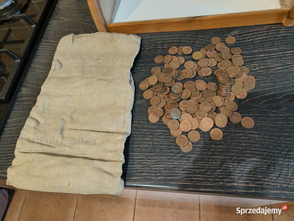 Sprzedam stare monety 2 Pfenning 160 sztuk śląskie Bytom