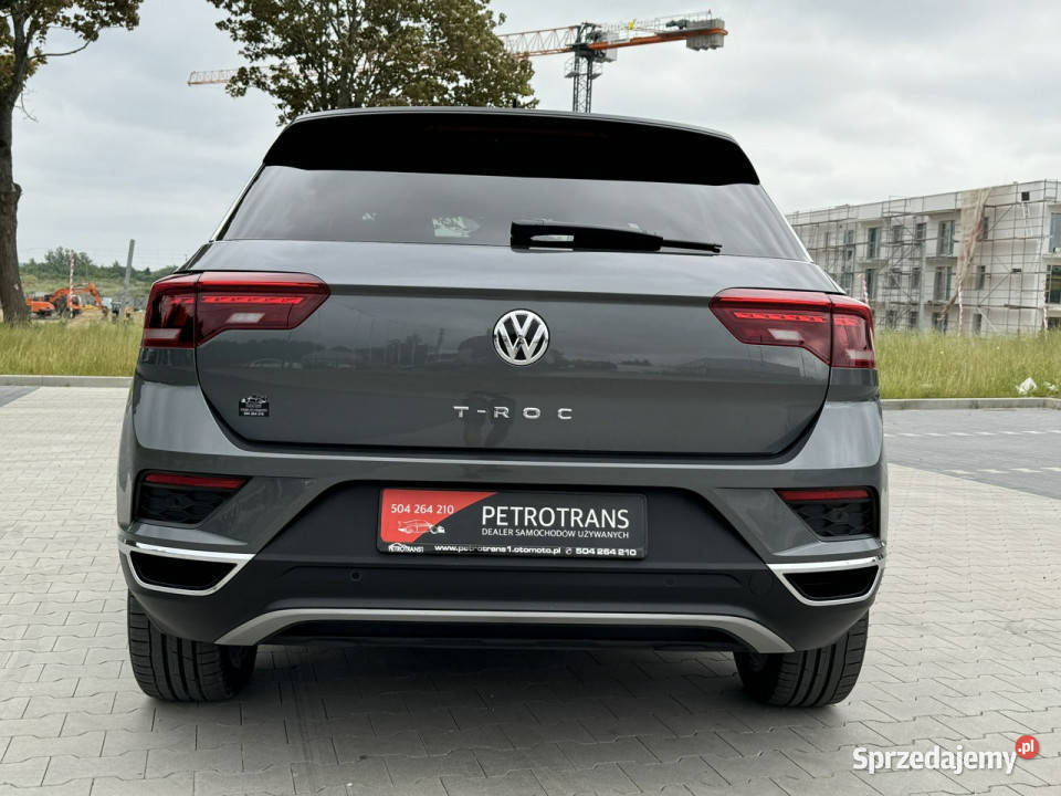 Volkswagen TRoc 20 TDI 150 4MOTION FULL LED kurtyny powietrzne warmińsko-mazurskie Mrągowo