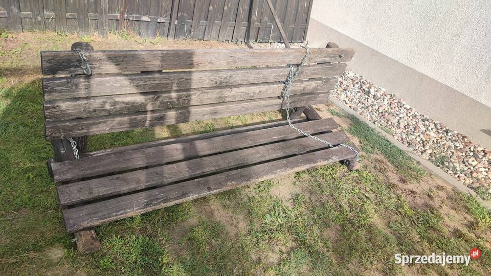 Huśtawka ogrodowa ławka Huśtawki Warszawa