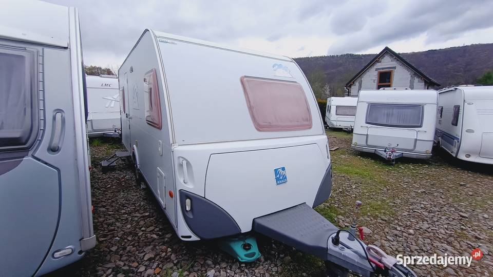 przyczepa kempingowa KNAUS 2005r campingowa Międzybrodzie Bialskie