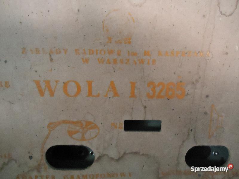STARE RADIO LAMPOWE ZABYTKOWE SPRAWNE WOLA małopolskie Nowy Sącz