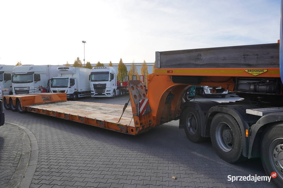 BROSHUIS 3ABD48 610t ład 40 t 3 osie skrętnezaw