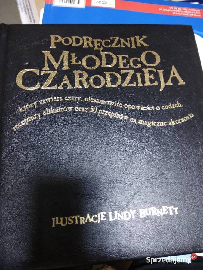 Podręcznik młodego czarodzieja książki dziecięce Warszawa