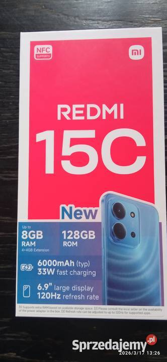 REDMI 15C Poznań