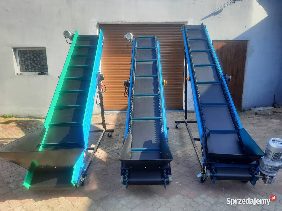 Przenośniki wznoszące Producent z magazynu łódzkie sprzedam