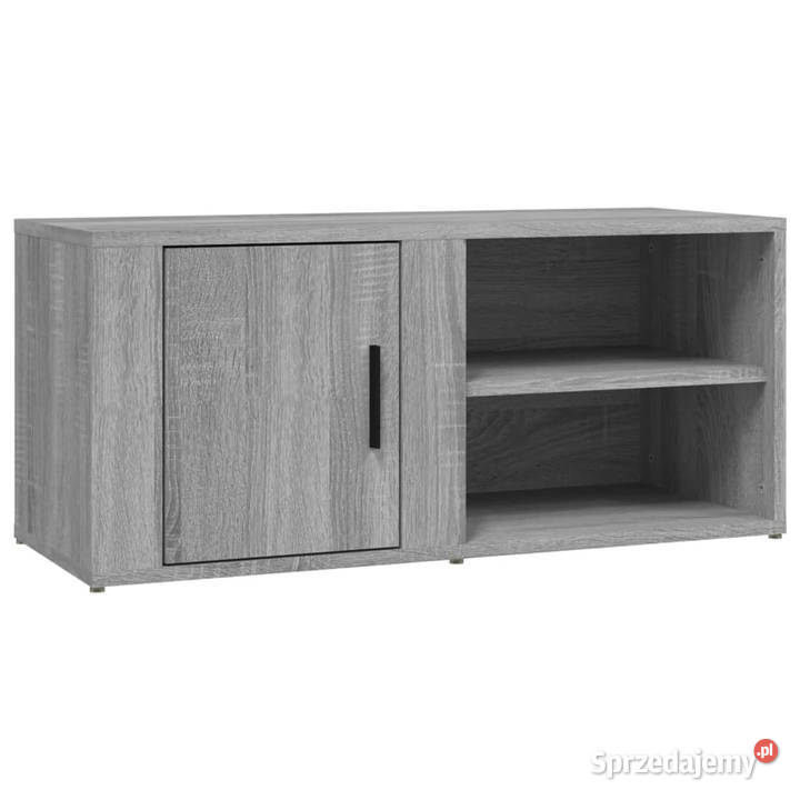 Szafka pod TV szary dąb sonoma 80x315x36
