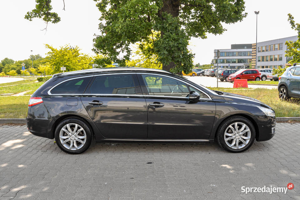 Peugeot 508 16T 2013 r Bezwypadkowy Skóry dolnośląskie Wrocław