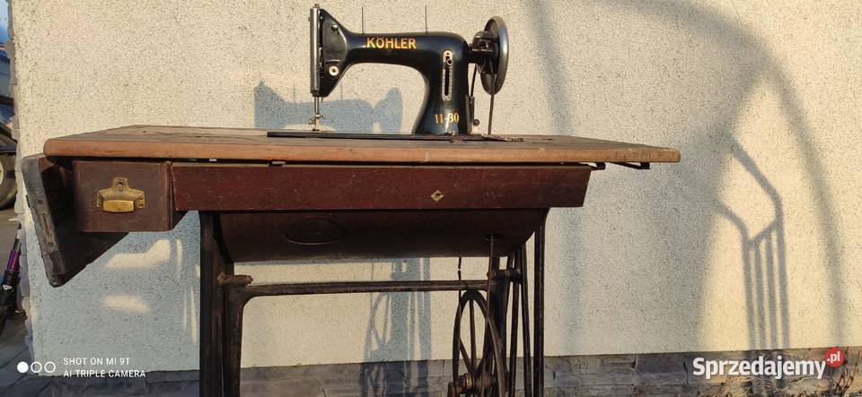Khler maszyna do szycia 1130 stolik Antyki, Sztuka, Kolekcje