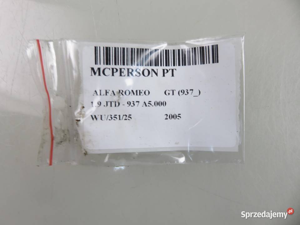 AMORTYZATOR TYLNY ALFA ROMEO GT 19 JTD JGM869T Części samochodowe