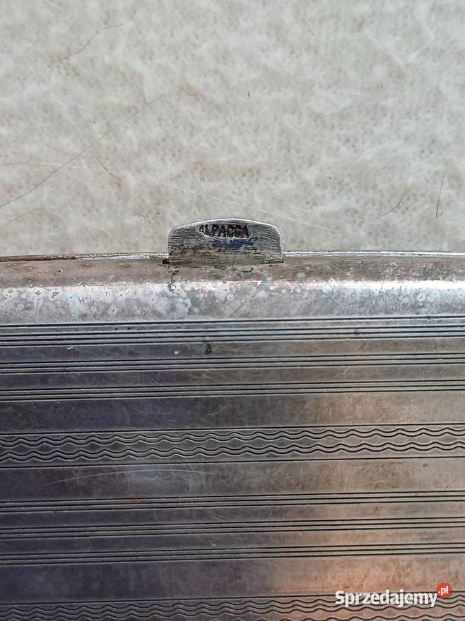 Papierosnica alpacca Gdynia