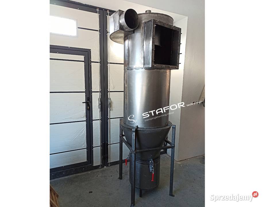 Zbiornik części zbiorników cyklony