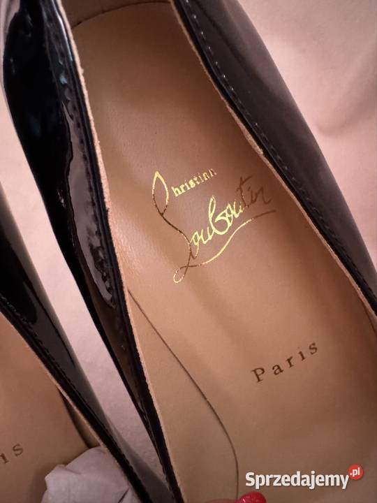 Szpilki Louboutin rozmiar 37 wysokość obcasa 12