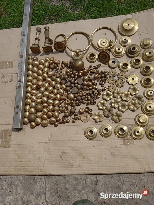 Kulki mosieżne do balustrad Pozostałe Chęciny